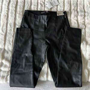 Zara Faux Leather Legging